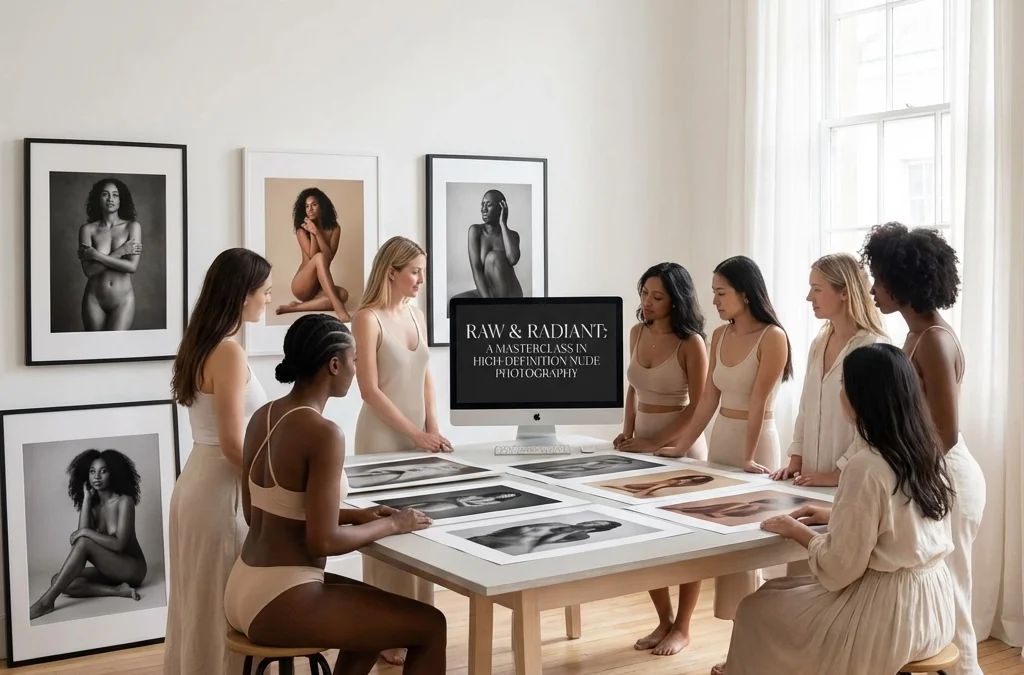 Raw & Radiant: A Masterclass in High-Definition Nude Photography